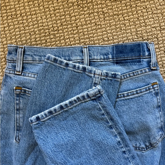Curve Love Ultra High Rise 90s Straight Jeans Light Wash 25 - Picture 5 of 7